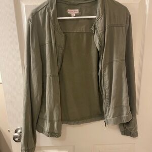 Merona Women's Utility Jacket in Sage Green